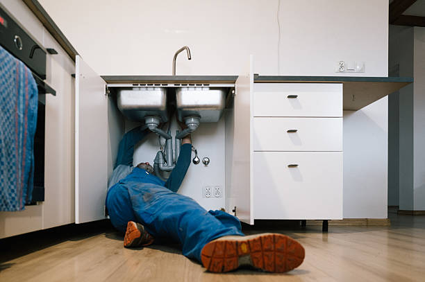 Professional Leak Detection technician working in Lacona, NY